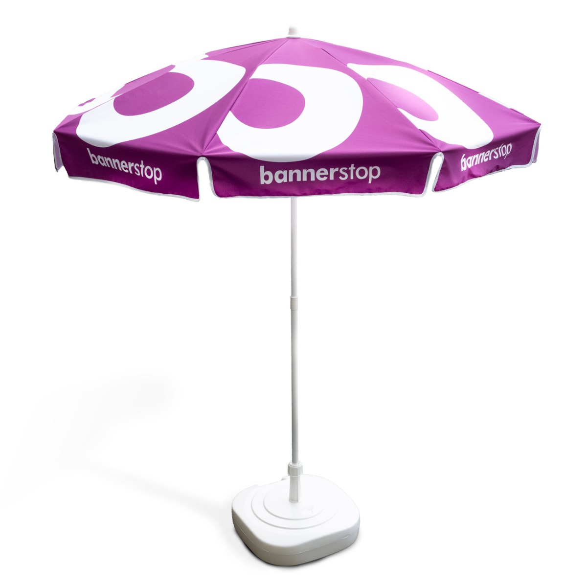 Bedruckter Sonnenschirm